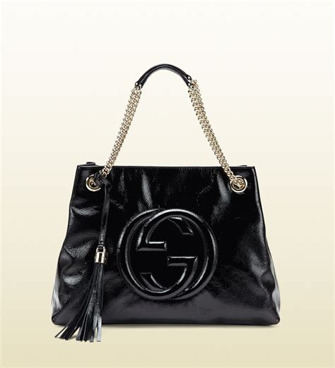 gucci soho patent leather shoulder bag review|gucci soho small leather bag.